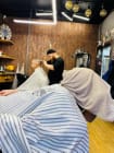 Bullitt. Barbershop